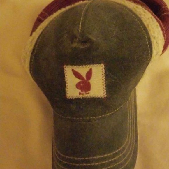 PLAYBOY RW&B Trucker Hat (Limited Ed) - Picture 1 of 3